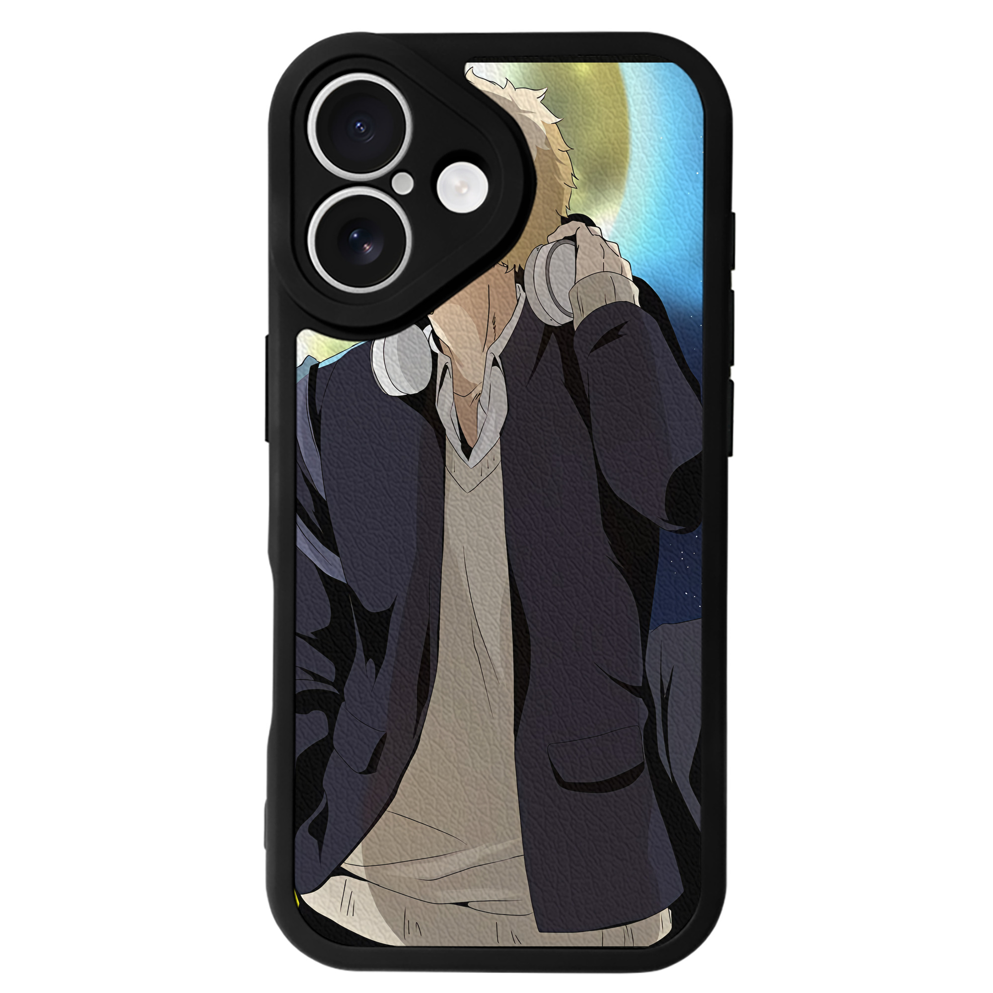 （画像用） ハイキュー!! Haikyu!! 【iPhone 16シリーズ対応】シリコンスマホケース（レザー調） 材質：シリコン